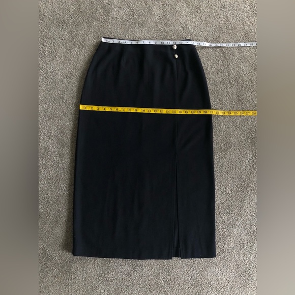 Kathie Lee maxi skirt size M🌟 Slit front buttons decor - Picture 3 of 10